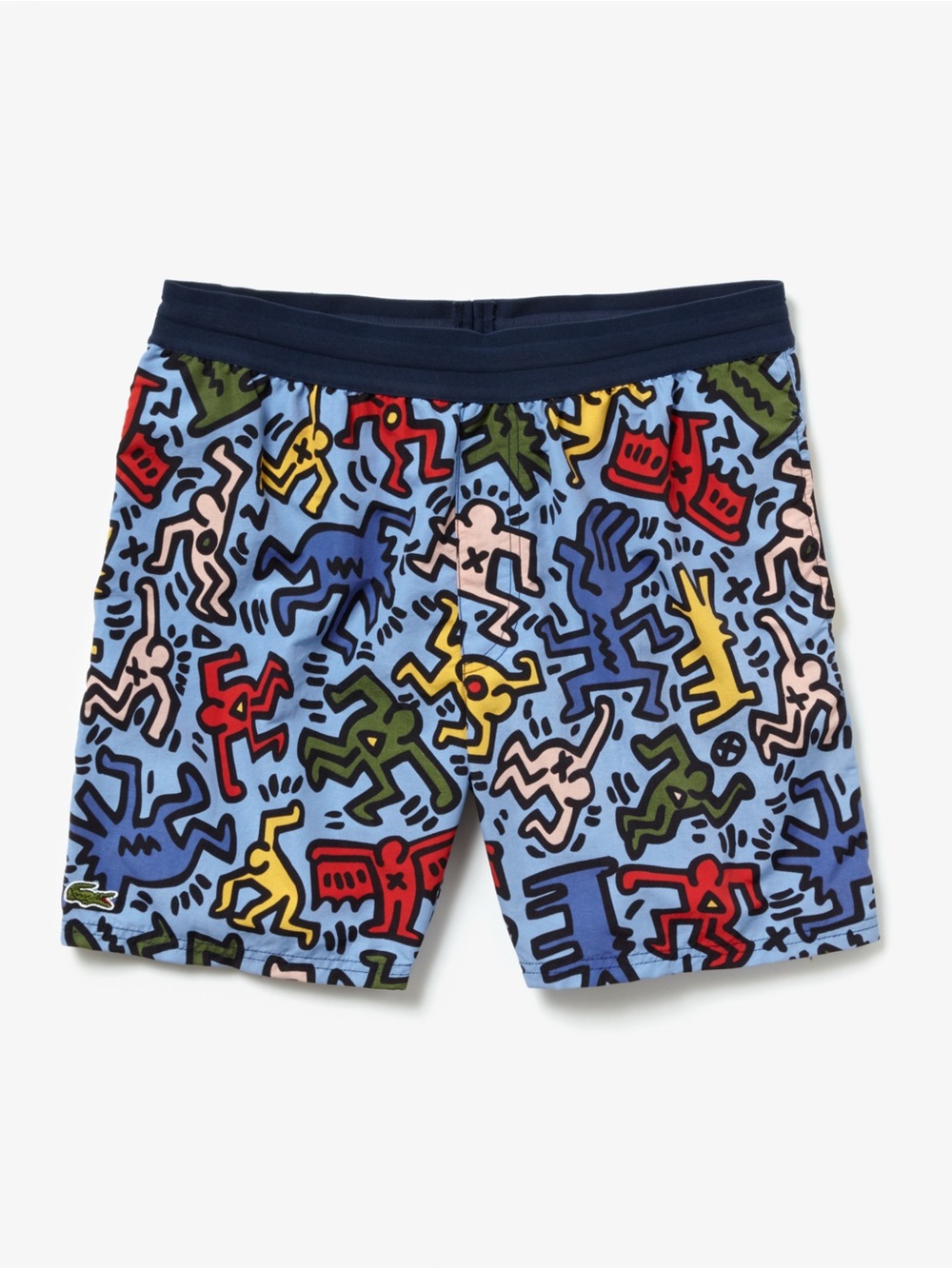 Lacoste x Keith Haring Swim Trunks Graphic Print Size L